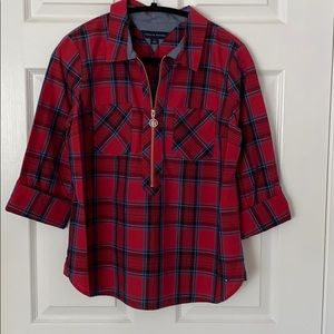 ‼️SALE‼️ Tommy Hilfiger Zip Shirting